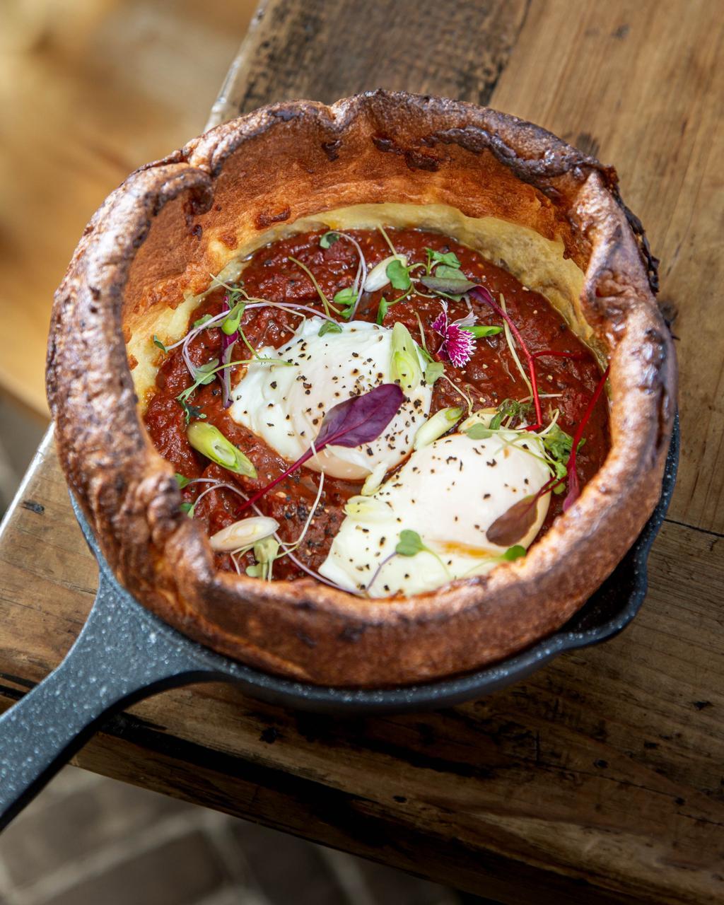Dutch Baby Shakshuka