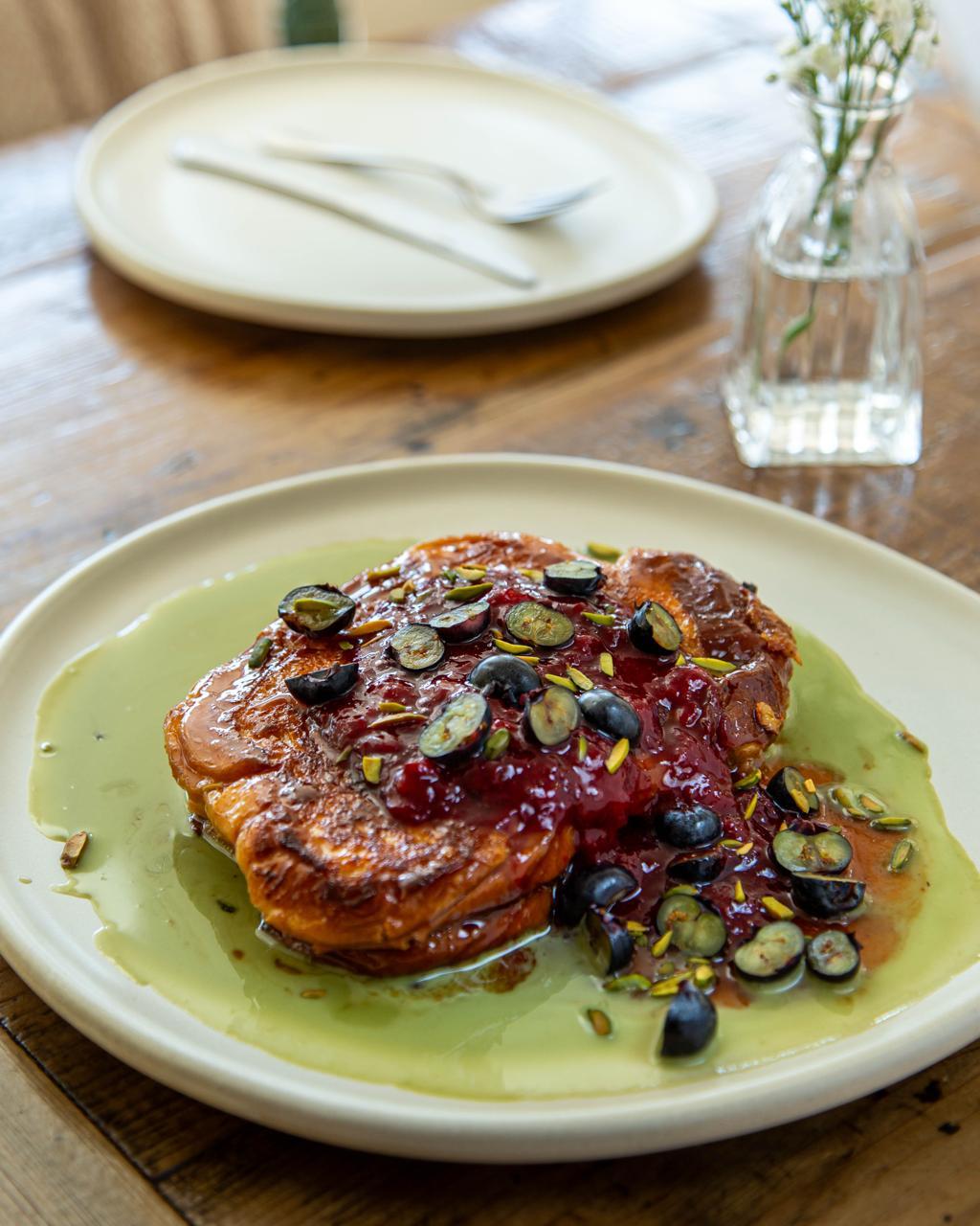 Pistachio French Toast
