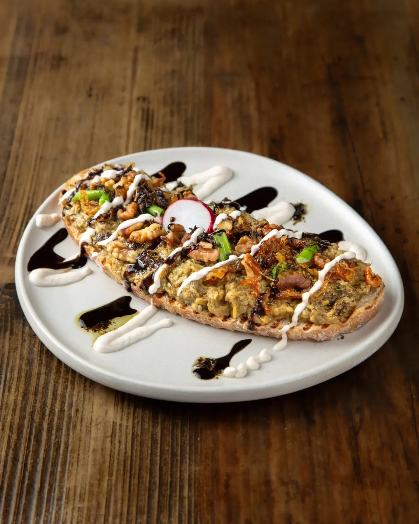 Eggplant Toast